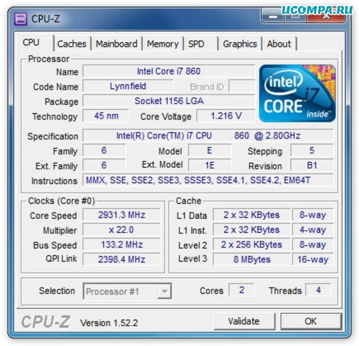 CPU-Z и GPU-Z
