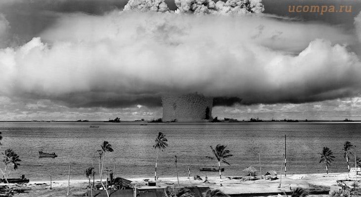 Звуки атомного взрыва