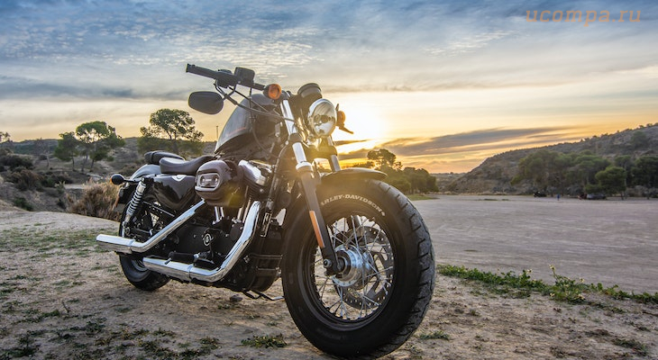 Звуки мотоцикла «Harley-Davidson»