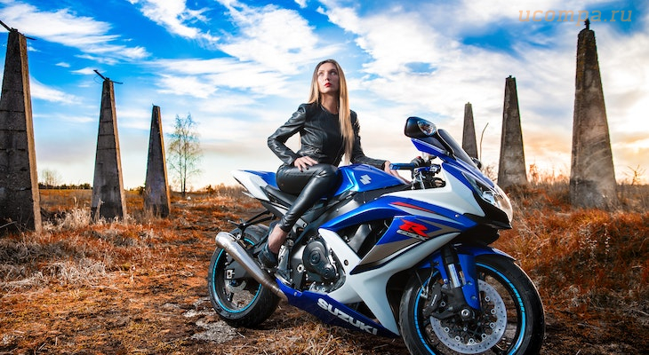 Звуки мотоцикла «Suzuki»