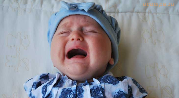 Звуки плачущего младенца