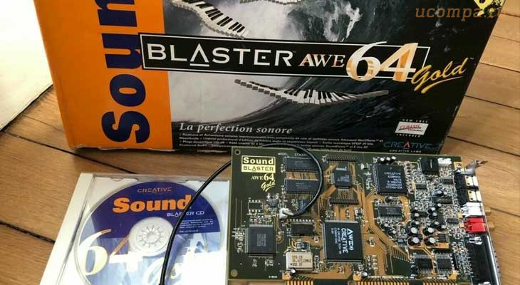 Звуки звуковой карты Sound Blaster AWE64